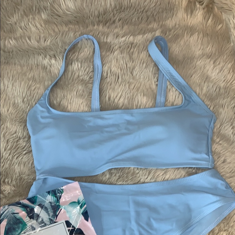 Baby blue bikini from SHEIN
